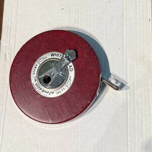 Lufkin Rule Co 100 Foot Steel White Clad Measuring Tape